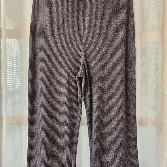 📌135 EXPRESS KNIT HIGH-RISE FLARE WOMEN'S SIZE MEDIUM - Picture 7 of 9